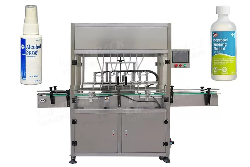 Automatic Disinfectant/ Alcohol Spray/ Hand Sanitizer Filling Capping Machine