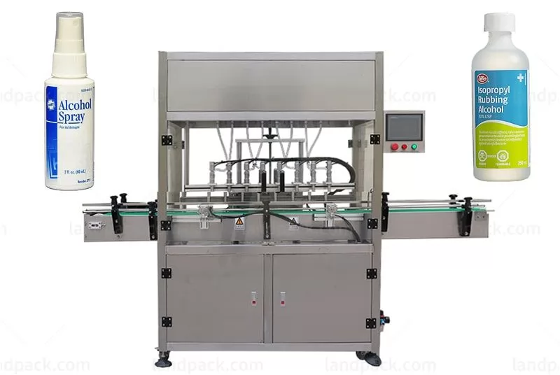 Automatic Disinfectant/ Alcohol Spray/ Hand Sanitizer Filling Capping Machine