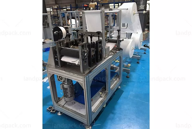 Semi-Automatic Nonwoven Anti-Dust N95 Face Masк Making Machine