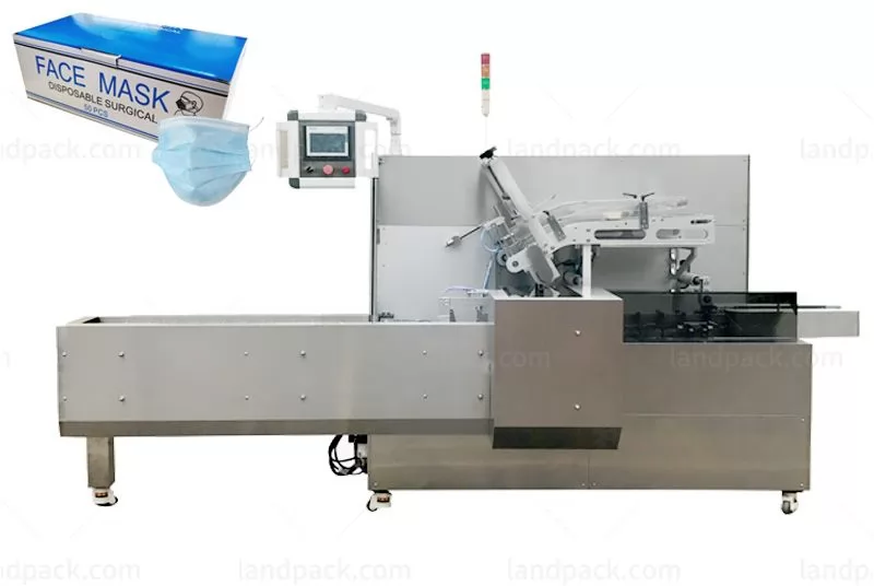 Automatic Face Masк/ N 95 Box Cartoning Packing Machine