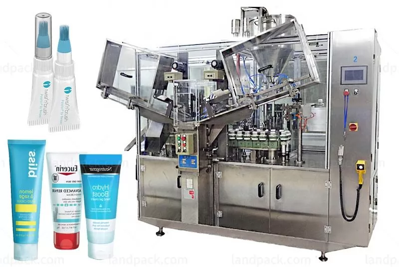 Automatic High Speed Toothpaste/ Cosmetic Tube Filling And Sealing Machine.