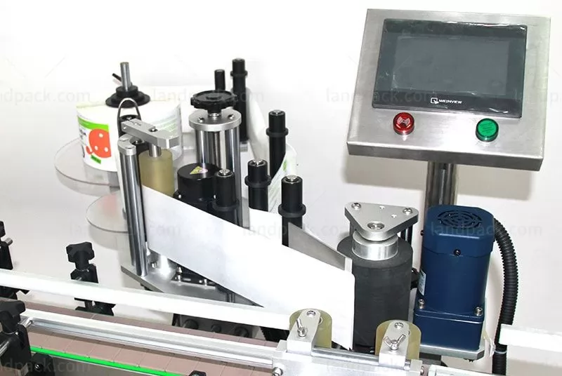 glass bottle labeling machine