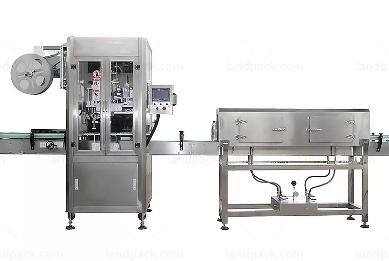 Automatic Sleeve Labeling Machine for Sleeve Labels on The Mouth or Body of Various Bottles.