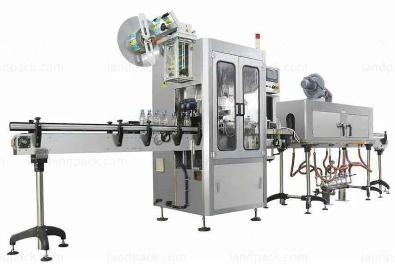 automatic shrink sleeve applicator machine