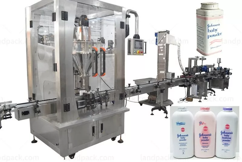 auger type powder filling machine