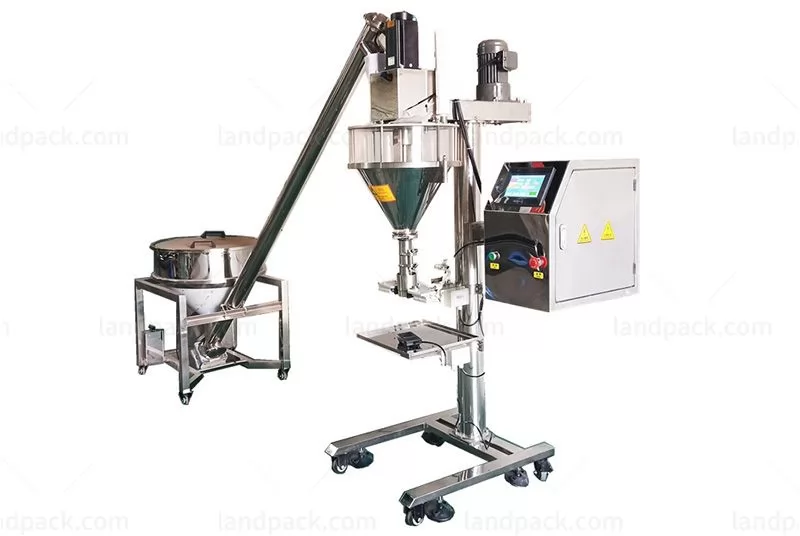 Semi Automatic Screw Quantitative Powder Filling Machine