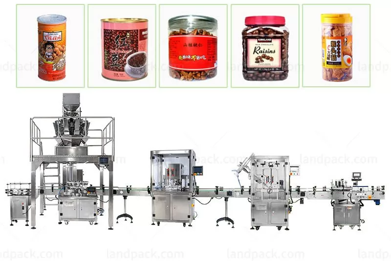 cashew tin packing machine