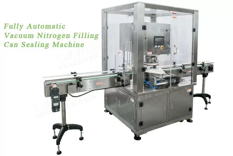 Automatic Coffee Beans Can Weighting Lebeling and Filling Line