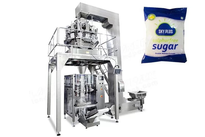 Automatic Sugar/ Salt Weighing And Packing Machine Add Anti-Leakage Device