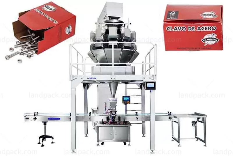 Automatic Nail/ Screw Cartoning Weighing Packing Machine