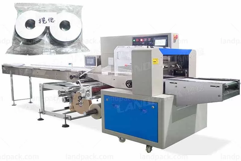 Horizontal Metal Parts Flow Wrap Packing Machine