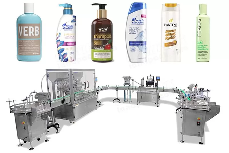 Automatic Liquid Bottle Filling Capping And Labeling Lines