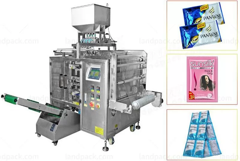 Multi Track 3/4 Side Sealing Bag Liquid Sachet Packaging Machine