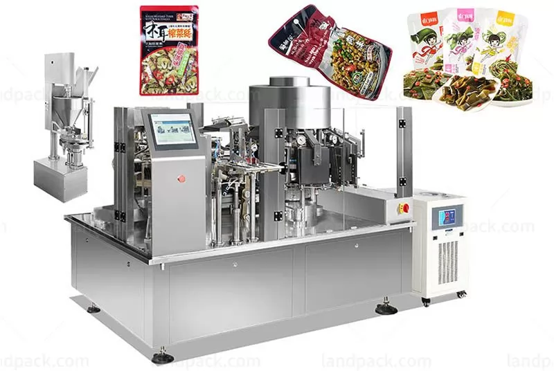 Automatic Sauce Pickles Vacuum Doypack Machine