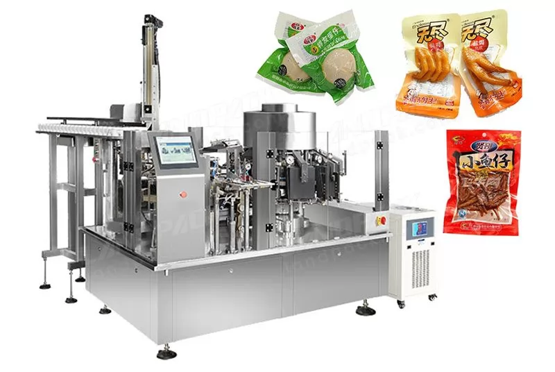 High Quality Rotary Vacuum Food Packaging Machine
