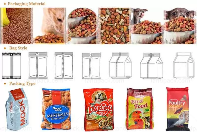 packaging machines for pet food