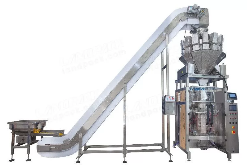 Automatic Granular Vertical Form Fill Seal Machine (Vffs) With 14 Head Weigher