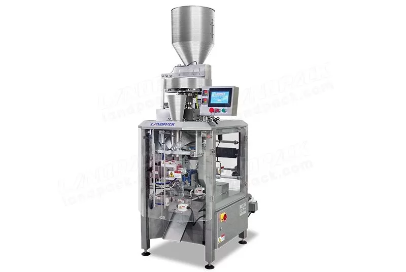 High Speed Vertical Form Fill Seal Machine With Measuring Cups Equipment
