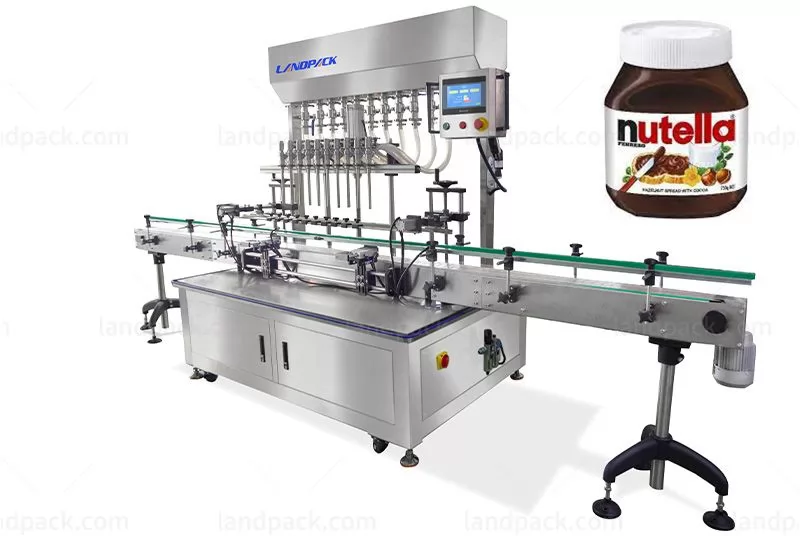 chocolate sauce filling machine