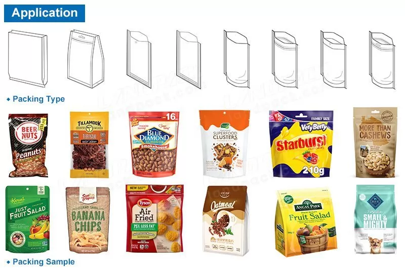 snack food packaging machine