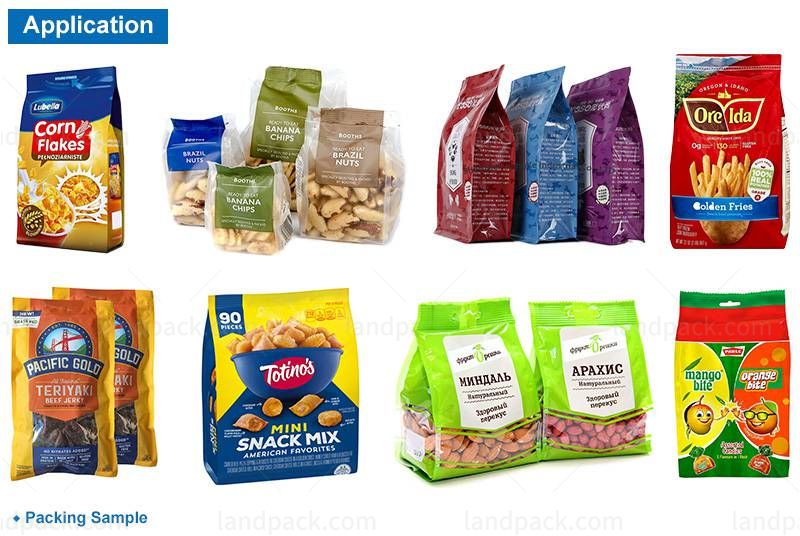 Snacks packing pouch sales