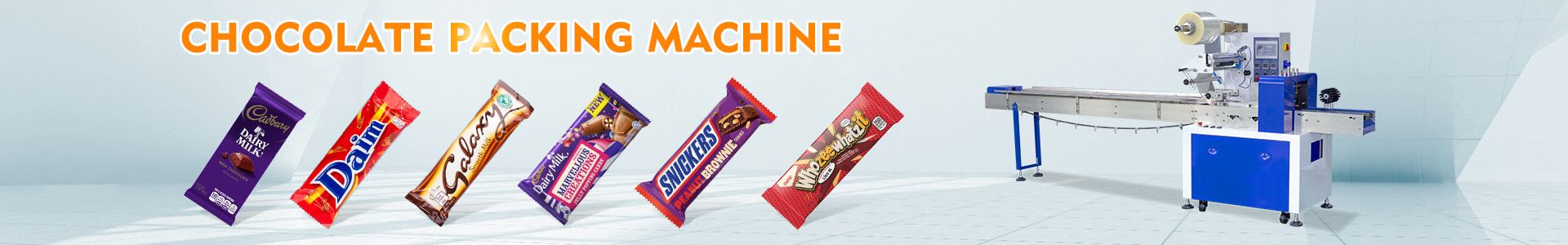 chocolate bar wrapping machine
