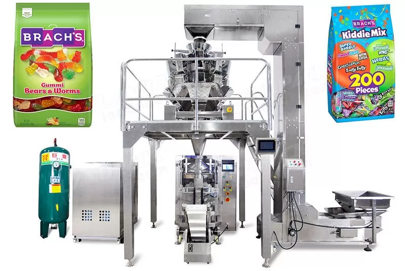 Automatic Candy Pouch Nitrogen-Filled Packing Machine