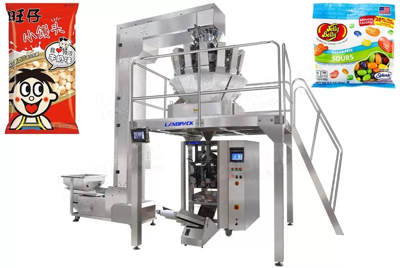 Automatic Candy Pouch Weighing Packing Machine LD-520A
