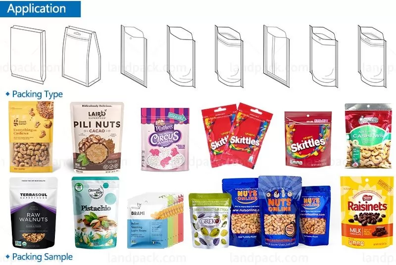 candy pouch packing machine