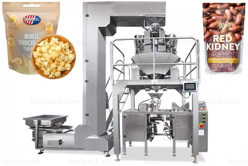 popcorn pouch packing machine