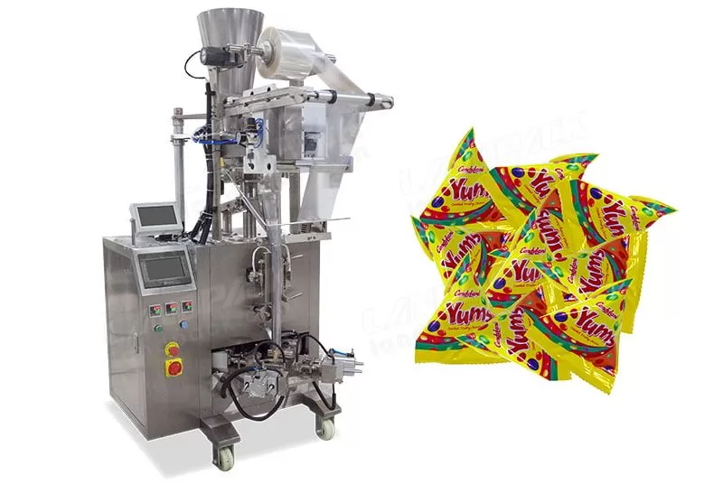 Automatic Triangle Bag Packing Machine For Snacks Beans Etc