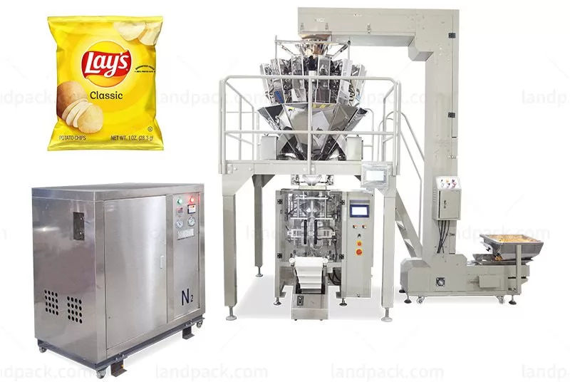 snacks packing machine