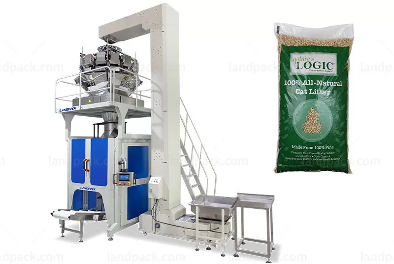 5-15kg Grain Big Pouch Multihead Weigher Packing Machine