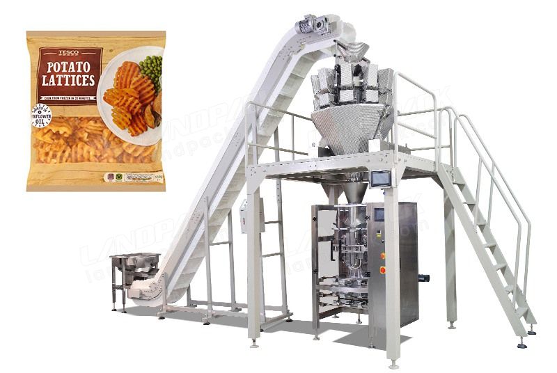 Automatic Frozen Food Multihead Weigher Packing Machine