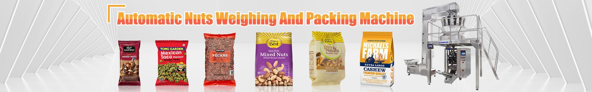 Nuts/ Cashew/ Beans Packing Machine
