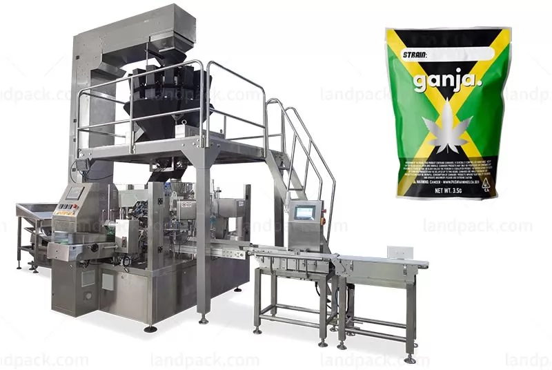 cannabis packaging machine