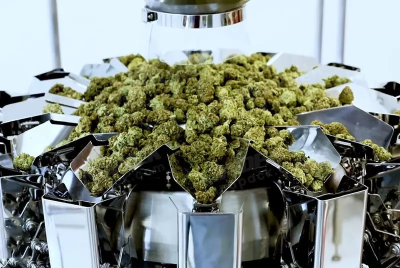 cannabis flower packaging machines