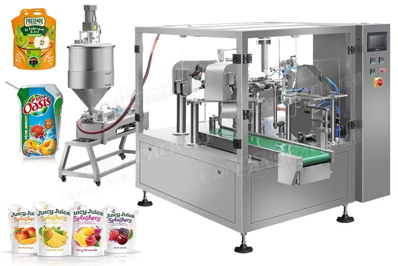 Automatic Doypack Pouch Packaging Machine