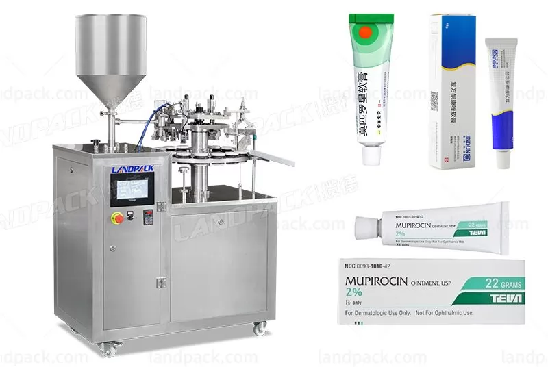 Semi-Automatic Aluminum Tube Filling And Sealing Machine