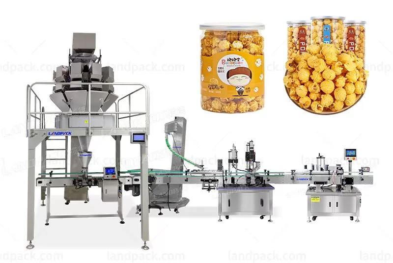 Automatic Food Popcom Granulate Filling Machine