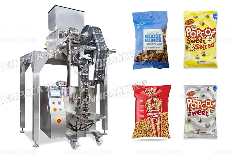 Vertical Food Popcorn Packaging Equipment Machine