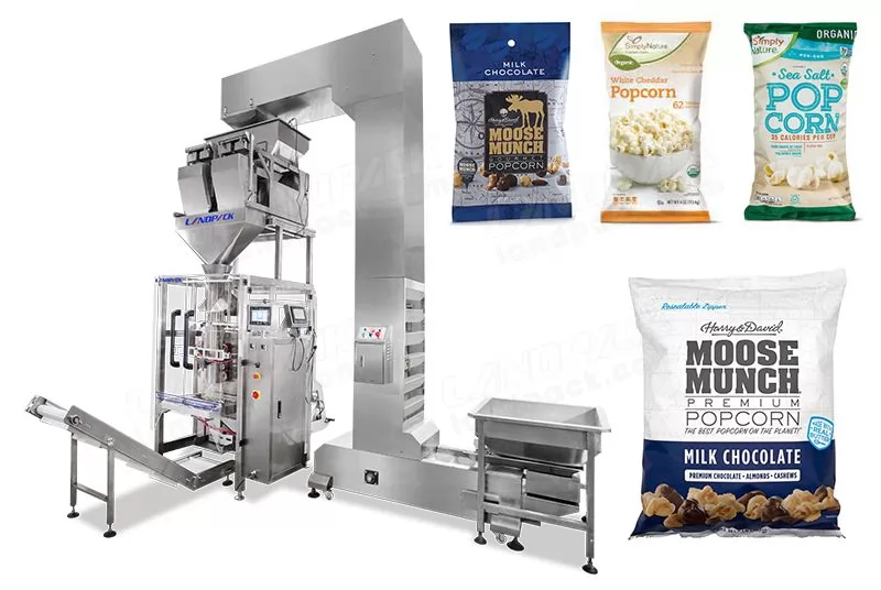 Automatic Popcorn Filling Vertical Packaging Machine
