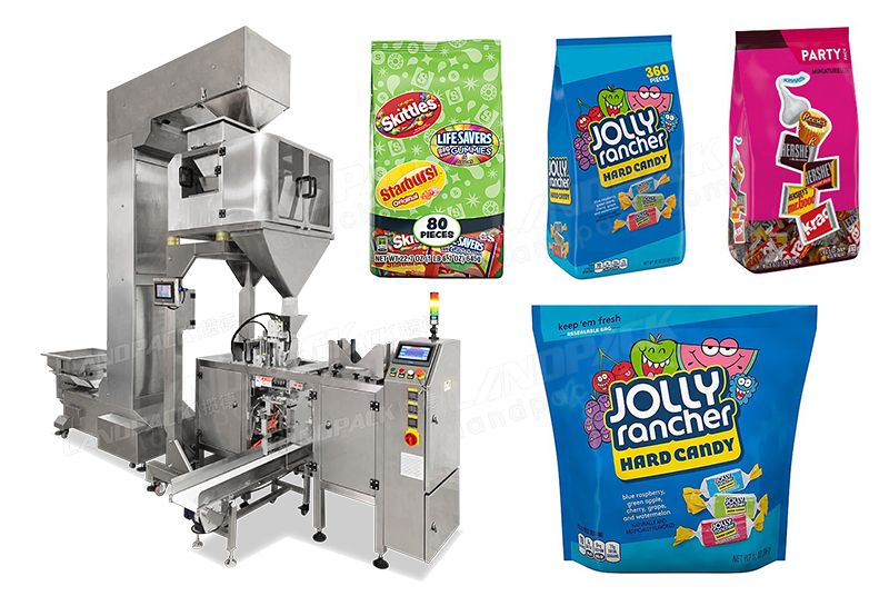 Doypack Premade Sweets Bag Packing Machine