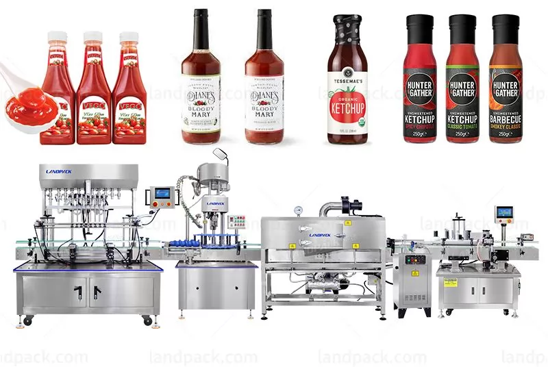 tomato ketchup sachet filling machine