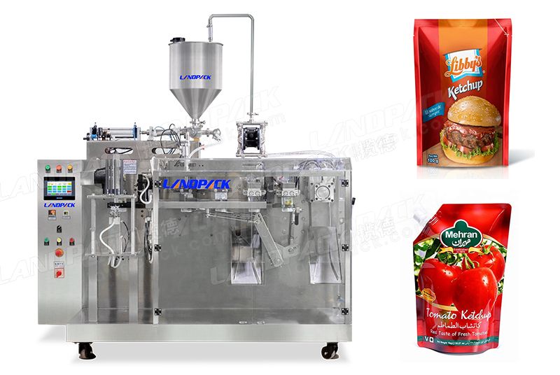 Automatic Doypack Pouch Filling Sauce Packaging Machine