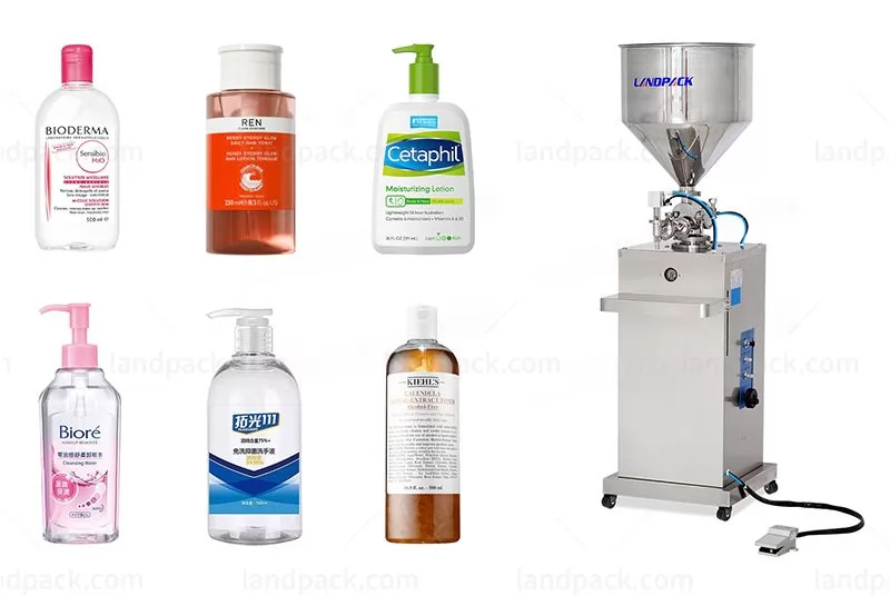 hand sanitizer filling machine