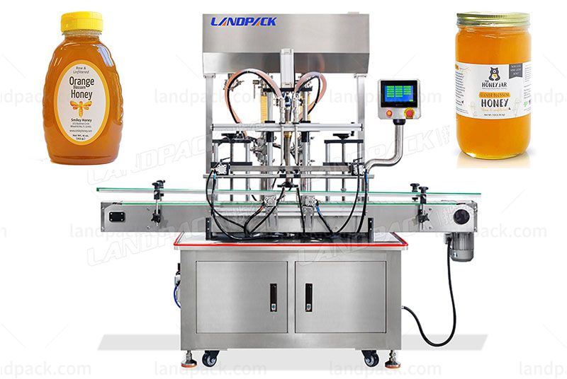 Full Automatic Honey Jar Piston Filling Machine