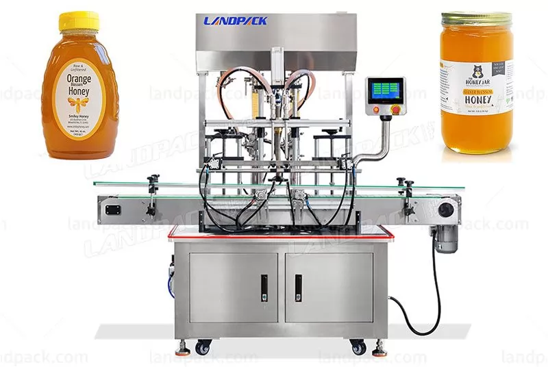 Full Automatic Honey Jar Piston Filling Machine