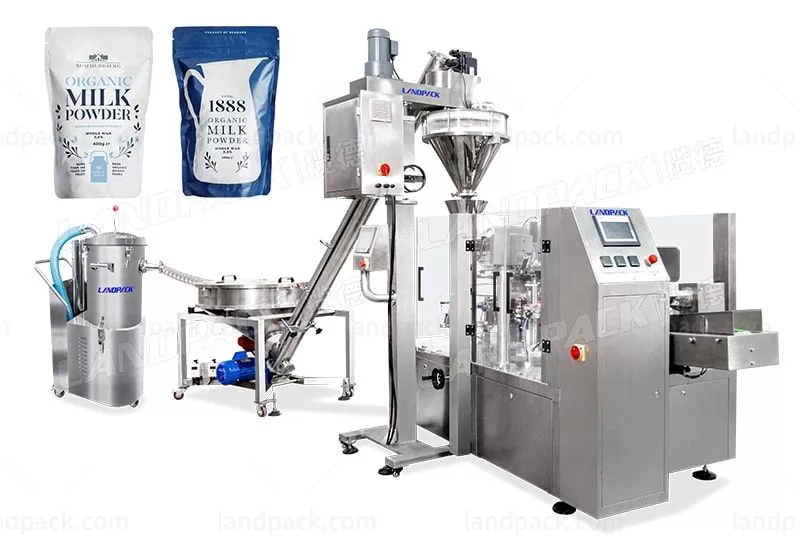 Automatic Milk Powder Filling Doypack Packing Machine