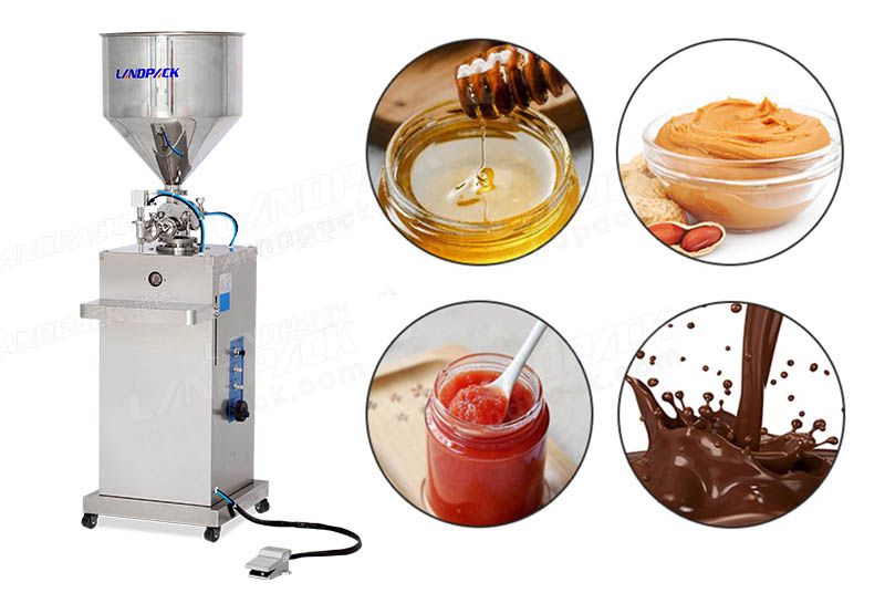 Multi-Function Paste Liquid Semi-Automatic Filling Machine